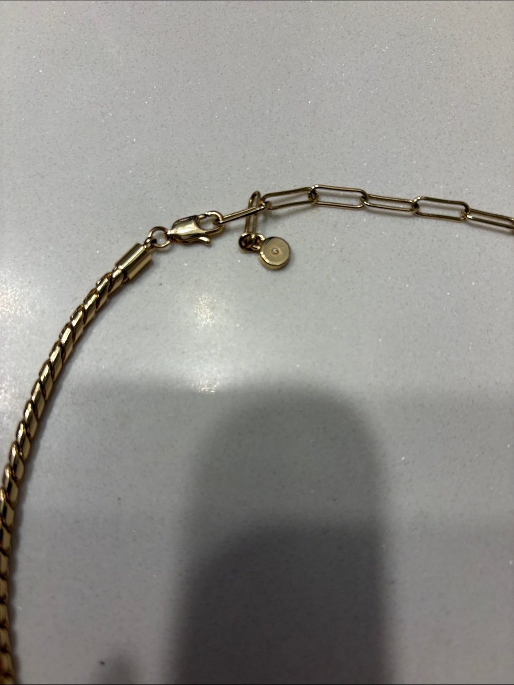 Ettika Turquoise Solstice Pendant Choker Necklace in Gold - Picture 4 of 8